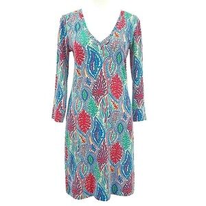 NWOT women’s Lilly Pulitzer Christie dress in let minnow. Size Small.